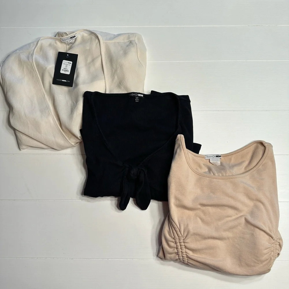Fashion Nova Long Sleeve Bundle - Picture 1 of 4
